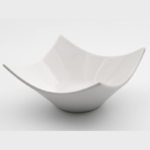 Assiette carrée de 14 cm très profonde