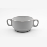Bol à consommé porcelaine blanche