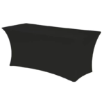 Nappe en stretch pour table rectangulaire (183 x 75 cm)
