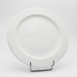 Assiette blanche simple "carat"