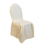 Housse de chaise écrue pour chaise Pearl