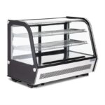 Petite vitrine frigo noire